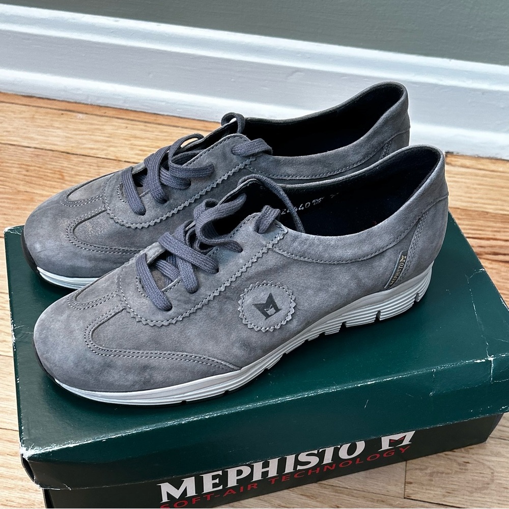 Mephisto Women's Yael Sneaker grey‎ size 7